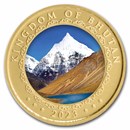 2023 Bhutan 1/4 oz Proof Gold Lunar Rabbit