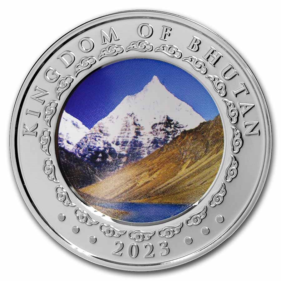 2023 Bhutan 1 oz Proof Silver Lunar Rabbit