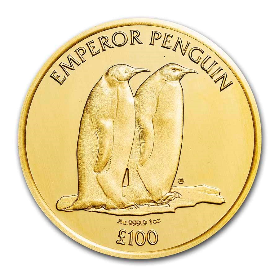 2023 British Antarctic Territory 1 oz Gold Penguin