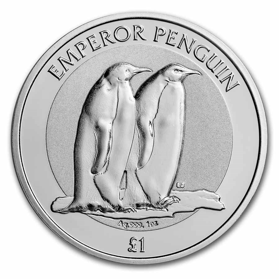 2023 British Antarctic Territory 1 oz Silver Penguin