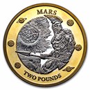 2023 British Antarctic Territory Glaciers - Mars 12 gram Ag Proof