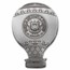 2023 Burundi 2 oz Silver Antique Hot Air Balloon Shaped Coin