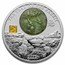2023 Burundi 2 oz Silver & Jade Year of the Rabbit Proof