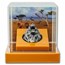 2023 Burundi 3 oz Silver Antique Lion Head Shaped Coin (Dmg Case)