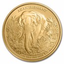 2023 Cambodia 1 oz Gold Asian Elephant BU