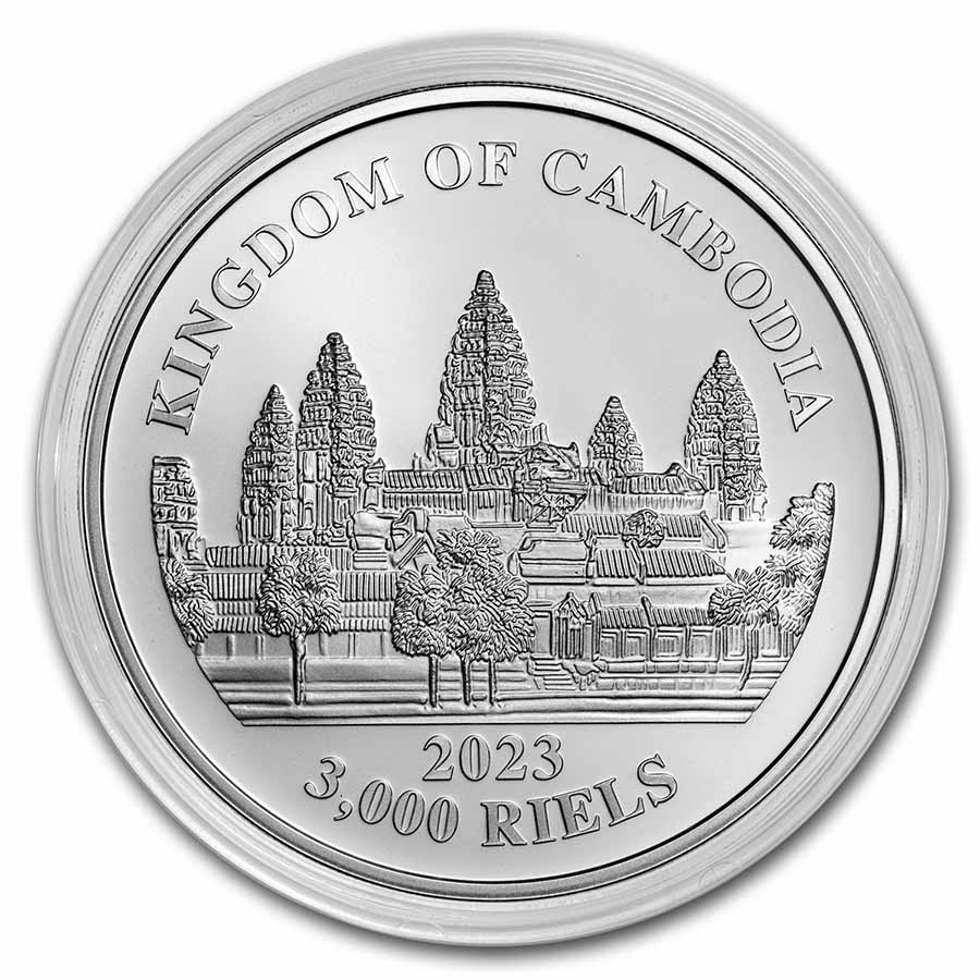 Buy 2023 Cambodia 1 oz Silver Lost Tigers BU | APMEX