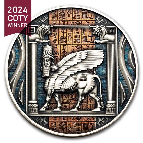2023 Cameroon 2 oz Silver Antique Sumerian 2023 Cameroon 2 oz Silver Antique Sumerian