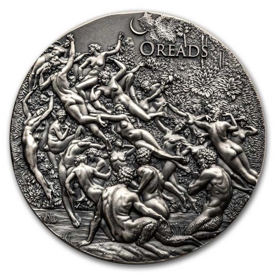 2023 Cameroon 5 oz Silver Celestial Beauty; The Oreads 2023 Cameroon 5 oz Silver Celestial Beauty; The Oreads