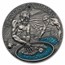 2023 Cameroon 50 gram Silver Diamond Mining