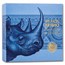 2023 Cameroon Silver Expressions of Wildlife: Black Rhino