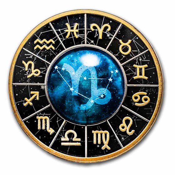 2023 Cameroon Silver Zodiac; Capricorn 2023 Cameroon Silver Zodiac; Capricorn