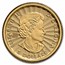 2023 Canada 1/10 oz Gold $5 The Majestic Polar Bear and Cubs