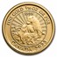 2023 Canada 1/10 oz Gold $5 The Majestic Polar Bear and Cubs