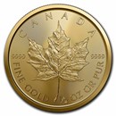 2023 Canada 1/2 oz Gold Maple Leaf BU
