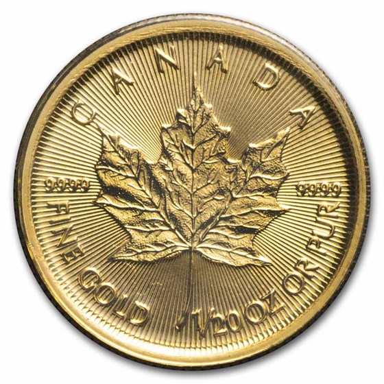 2023 Canada 1/20 oz Gold Maple Leaf BU 2023 Canada 1/20 oz Gold Maple Leaf BU