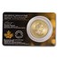 2023 Canada 1 oz Gold Maple Leaf BU - Carded