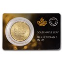 2023 Canada 1 oz Gold Maple Leaf BU - Carded