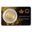 2023 Canada 1 oz Gold Maple Leaf BU - Carded