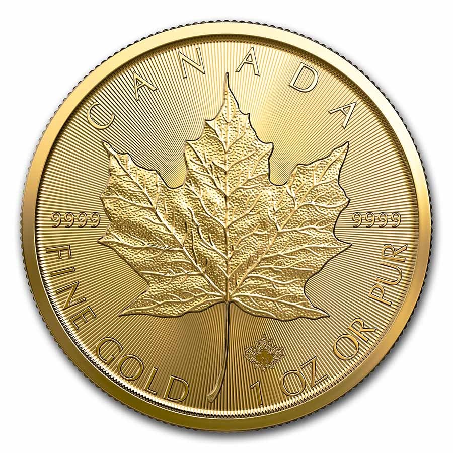 2023 Canada 1 oz Gold Maple Leaf BU