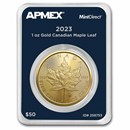 2023 Canada 1 oz Gold Maple Leaf (MintDirect® Single) 2023 Canada 1 oz Gold Maple Leaf (MintDirect® Single)