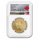 2023 Canada 1 oz Gold Maple Leaf MS-69 NGC Early Release