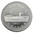 2023 Canada 1 oz Silver $1 Tribute: W Mint Mark Loon
