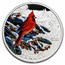 2023 Canada 1 oz Silver $20 Colorful Birds: Northern Cardinal