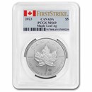 2023 Canada 1 oz Silver Maple Leaf MS-69 PCGS (FirstStrike®)