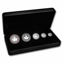 2023 Canada 5-Coin Silver 35th Anniv of the Silver Maple Leaf Set