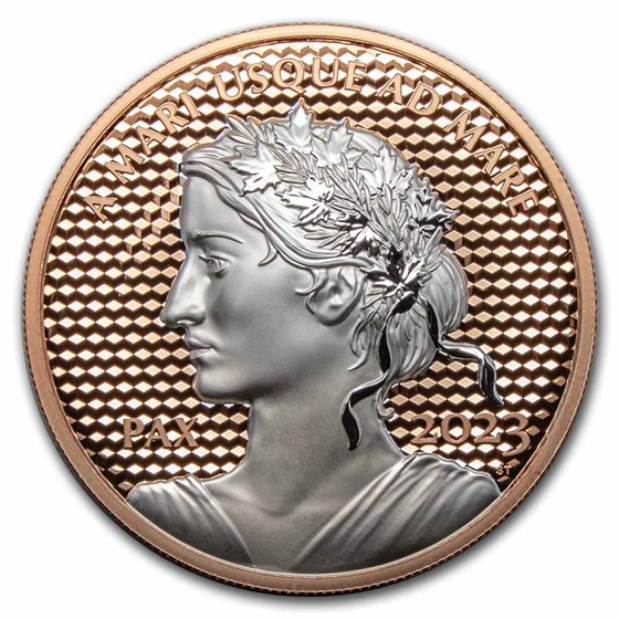 2023 Canada 5 oz Silver $50 Peace Dollar Proof (UHR) 2023 Canada 5 oz Silver $50 Peace Dollar Proof (UHR)