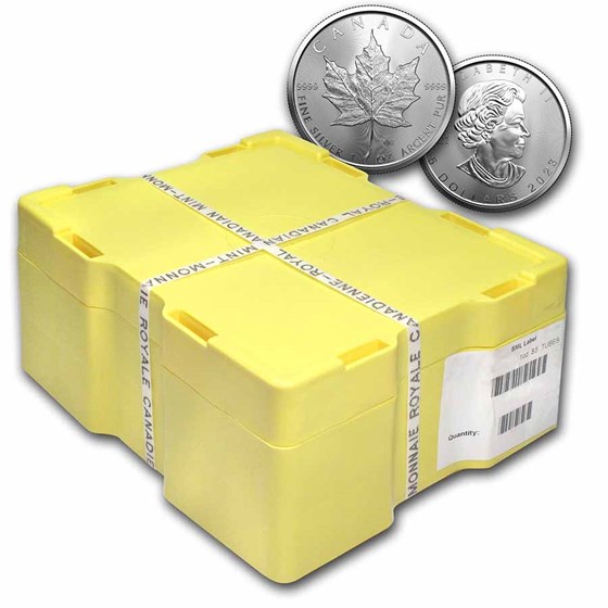 2023 Canada 500-Coin Silver Maple Leaf Monster Box (Sealed) 2023 Canada 500-Coin Silver Maple Leaf Monster Box (Sealed)