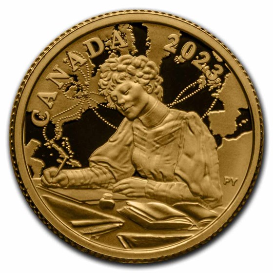 2023 Canada Gold $100 Kathleen "Kit" Coleman: Pioneer Journalist