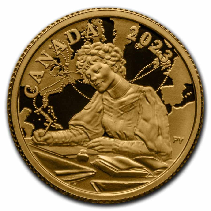 2023 Canada Gold $100 Kathleen "Kit" Coleman: Pioneer Journalist