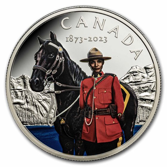 2023 Canada Silver $20 150th Anniversary of the RCMP Proof 2023 Canada Silver $20 150th Anniversary of the RCMP Proof