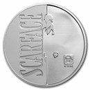 2023 Chad 1 oz Silver 5000 Francs Scarface 40th Anniversary Coin