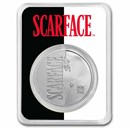 2023 Chad 1 oz Silver 5000 Francs Scarface 40th Anniversary (TEP)