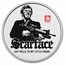 2023 Chad Colorized 1 oz Silver 5000 Franc Scarface 40th in TEP