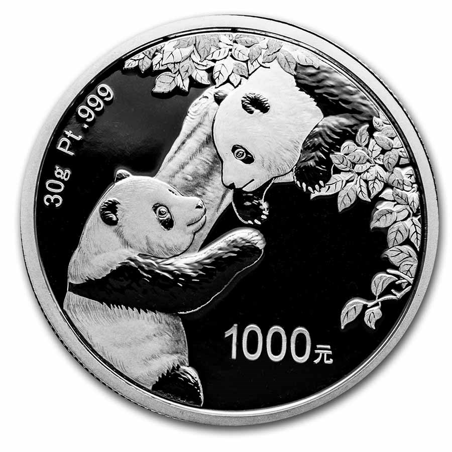 2023 China 30 gram Platinum Panda Proof