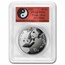 2023 China 30 gram Silver Panda MS-70 PCGS (FS, Yin-Yang)