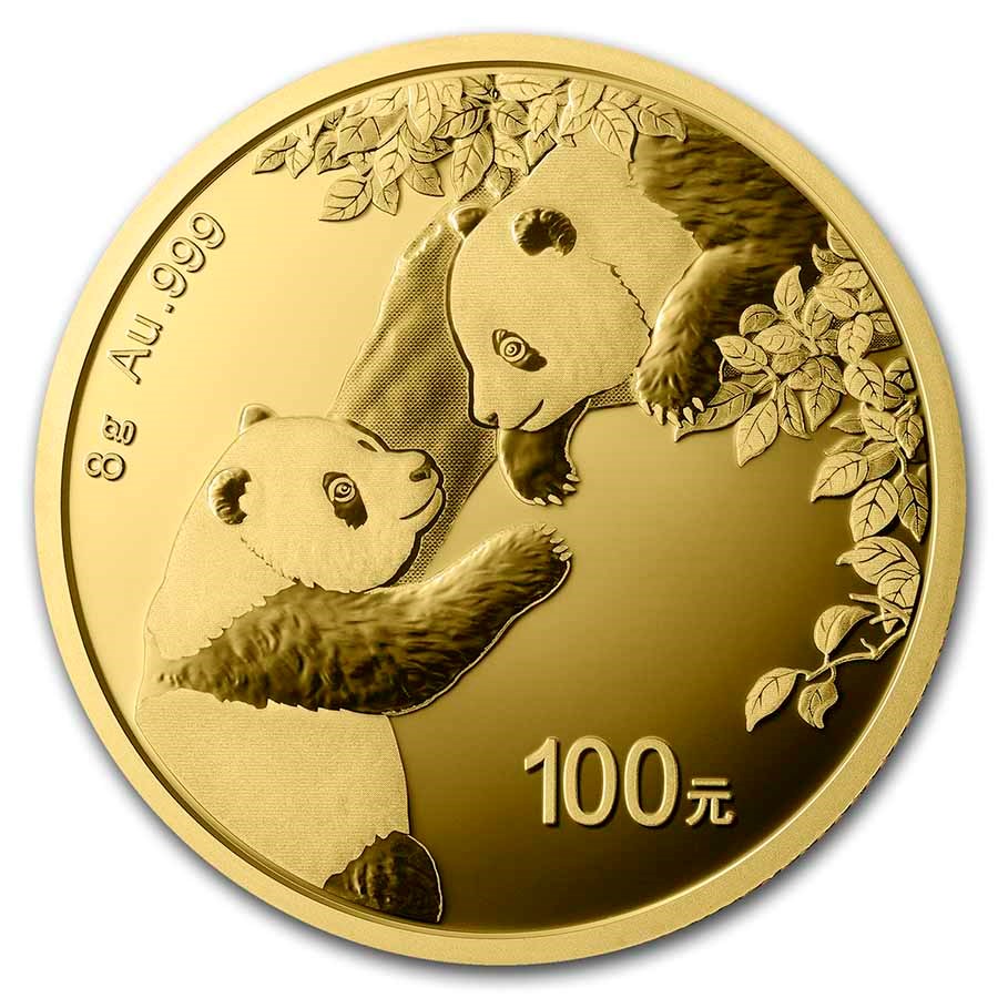 2023 China 8 gram Gold Panda BU (Sealed)