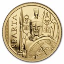 2023 Cook Islands 1/2 gram Gold Proof Sparta