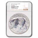 2023 Cook Islands 1 kilo AG Mt. Everest First Ascent PF-70 NGC