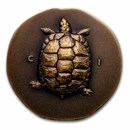 2023 Cook Islands 1 oz Gold Antique Tortoise