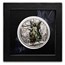 2023 Cook Islands 1 oz Silver Antique Guardian Angel