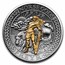2023 Cook Islands 2 oz Silver High Relief Norse Gods: Freyr