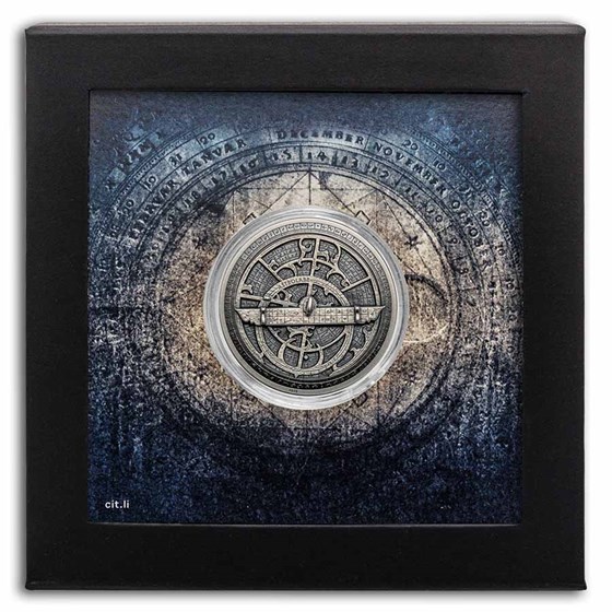 Buy 2023 Cook Islands 2 oz Silver Historic Instruments; Astrolabe | APMEX