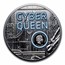 2023 Cook Islands 3 oz Silver Cyber Queen; The Beginning