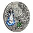 2023 Cook Islands 3 oz Silver Fairy Tales: Alice in Wonderland