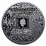 2023 Cook Islands 3 oz Silver Graffiti Art: Mona Lisa
