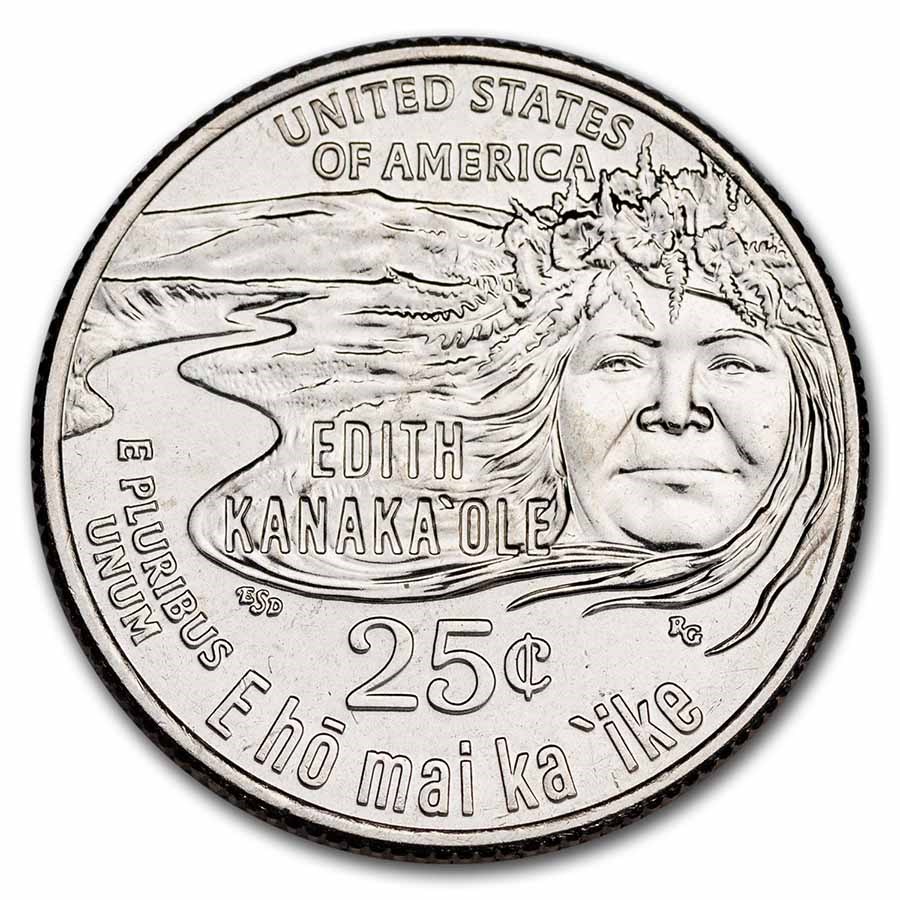 Buy 2023D Edith Kanaka'ole American Women Quarter BU APMEX